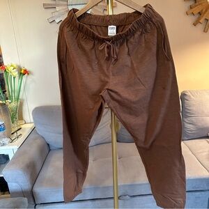 PINK Victoria's Secret Brown Track Joggers